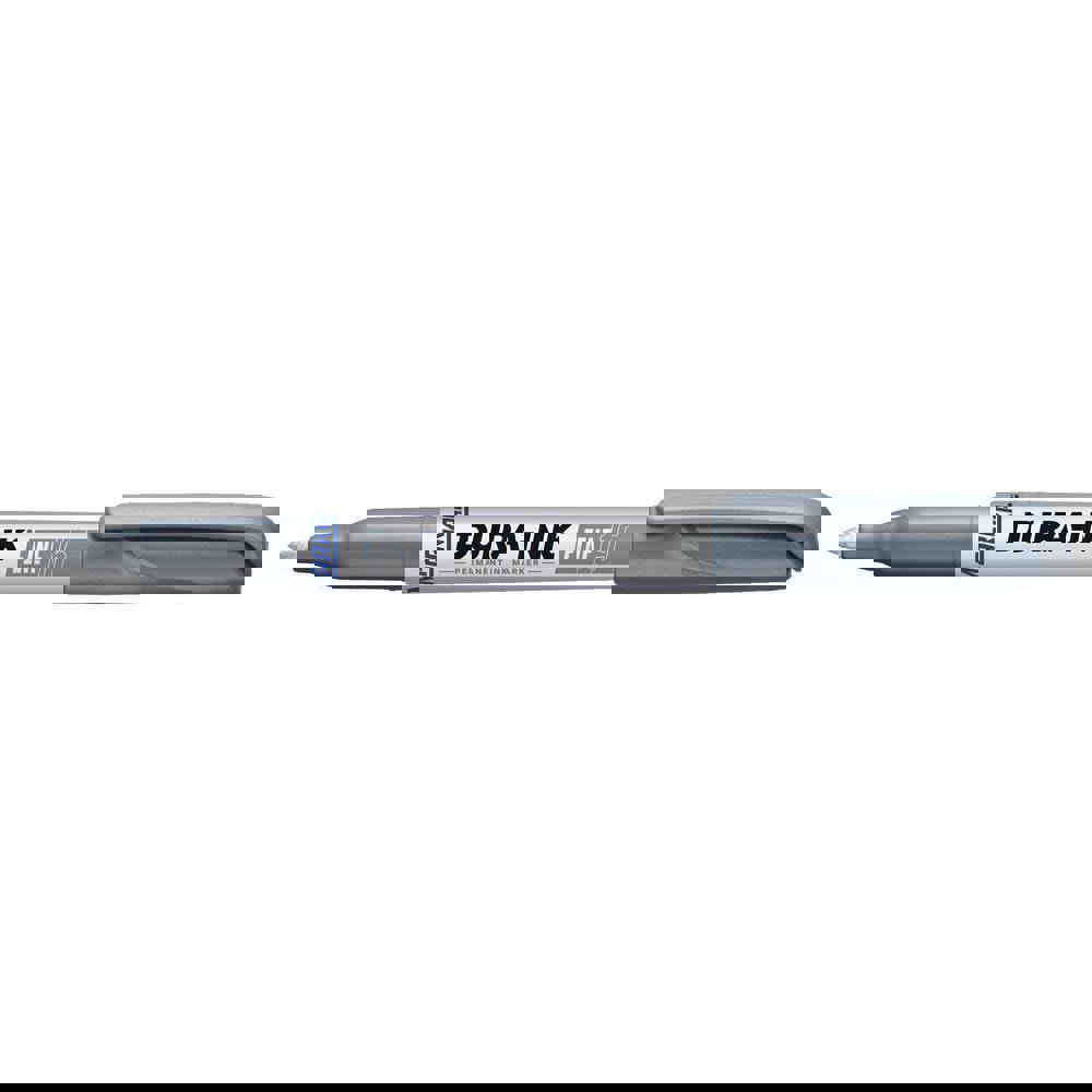 Permanent ink marker with fine bullet tip