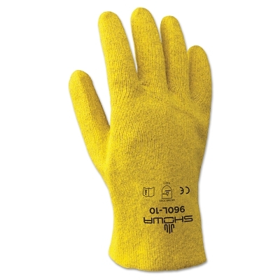 General Purpose Work Gloves: Medium, Polyvinylchloride & Vinyl Coated, Cotton