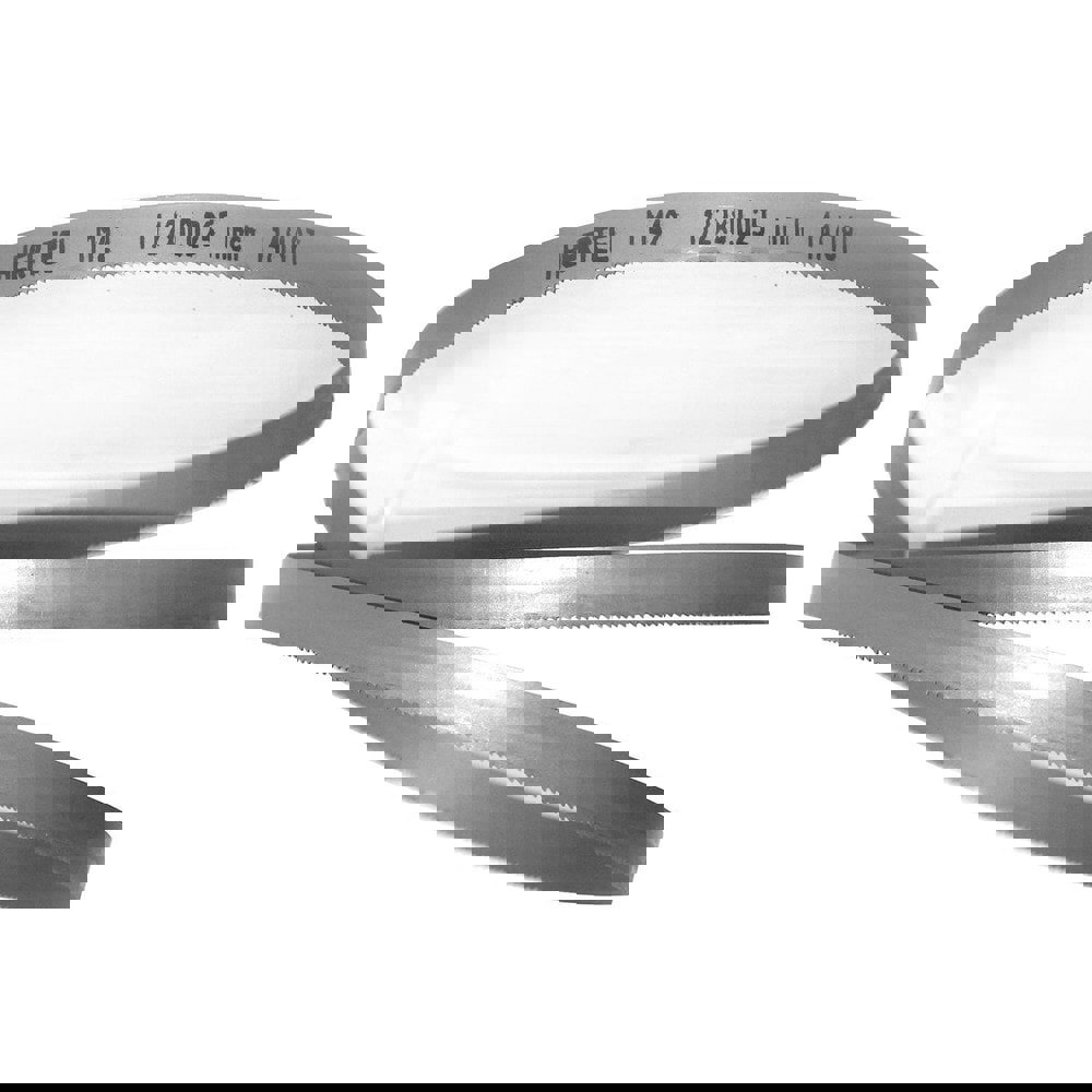 Welded Band Saw Blades; Blade Length (Feet): 5' 4-1/2 ; Blade Width (Inch): 1/2in ; Teeth Per Inch: 14-18 ; Blade Material: Bi-Metal ; Tooth Material: M42 High Speed Steel ; Tooth Form: Straight