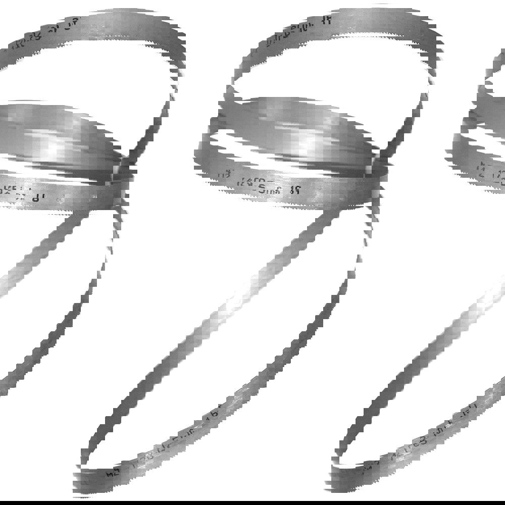 Welded Band Saw Blades; Blade Length (Feet): 5' 4-1/2 ; Blade Width (Inch): 1/2in ; Teeth Per Inch: 18 ; Blade Material: Bi-Metal ; Tooth Material: M42 High Speed Steel ; Tooth Form: Straight