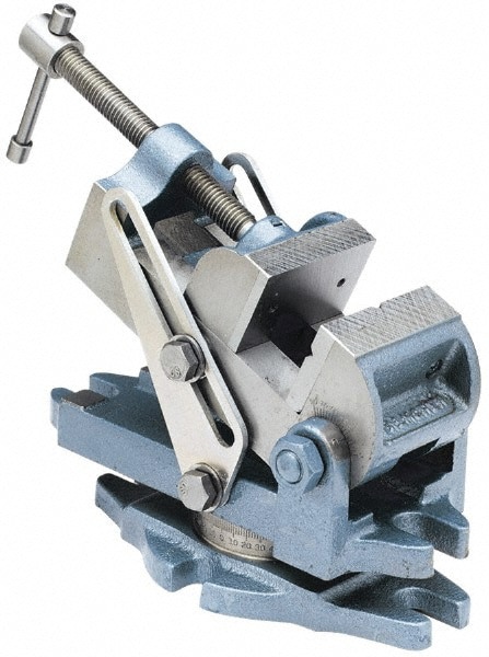 Machine Vise: Angle, Stationary Base