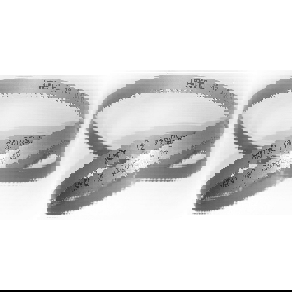 Welded Band Saw Blades; Blade Length (Feet): 11' 6 ; Blade Width (Inch): 3/4in ; Teeth Per Inch: 4-6 ; Blade Material: Bi-Metal ; Tooth Material: M42 High Speed Steel ; Tooth Form: Duplex