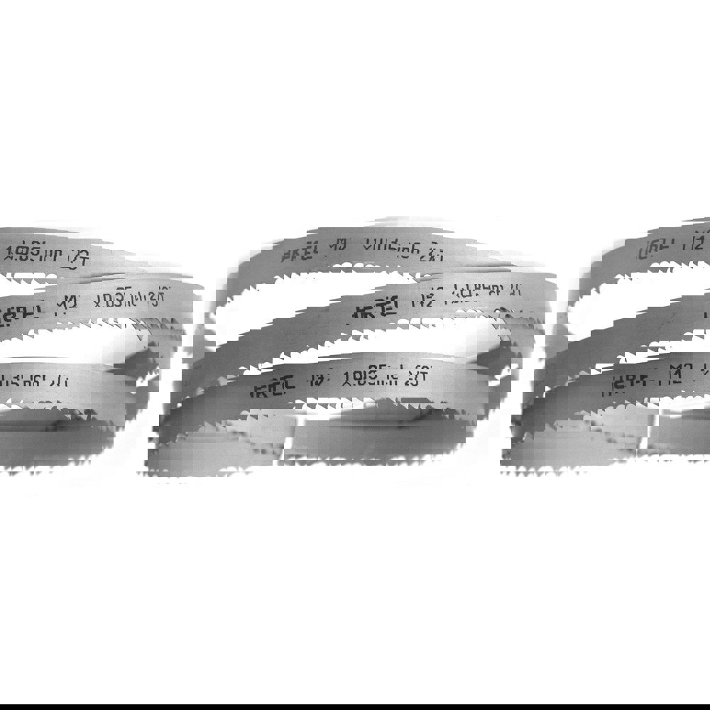 Welded Band Saw Blades; Blade Length (Feet): 11' 6 ; Blade Width (Inch): 1in ; Teeth Per Inch: 2-3 ; Blade Material: Bi-Metal ; Tooth Material: M42 High Speed Steel ; Tooth Form: Variable