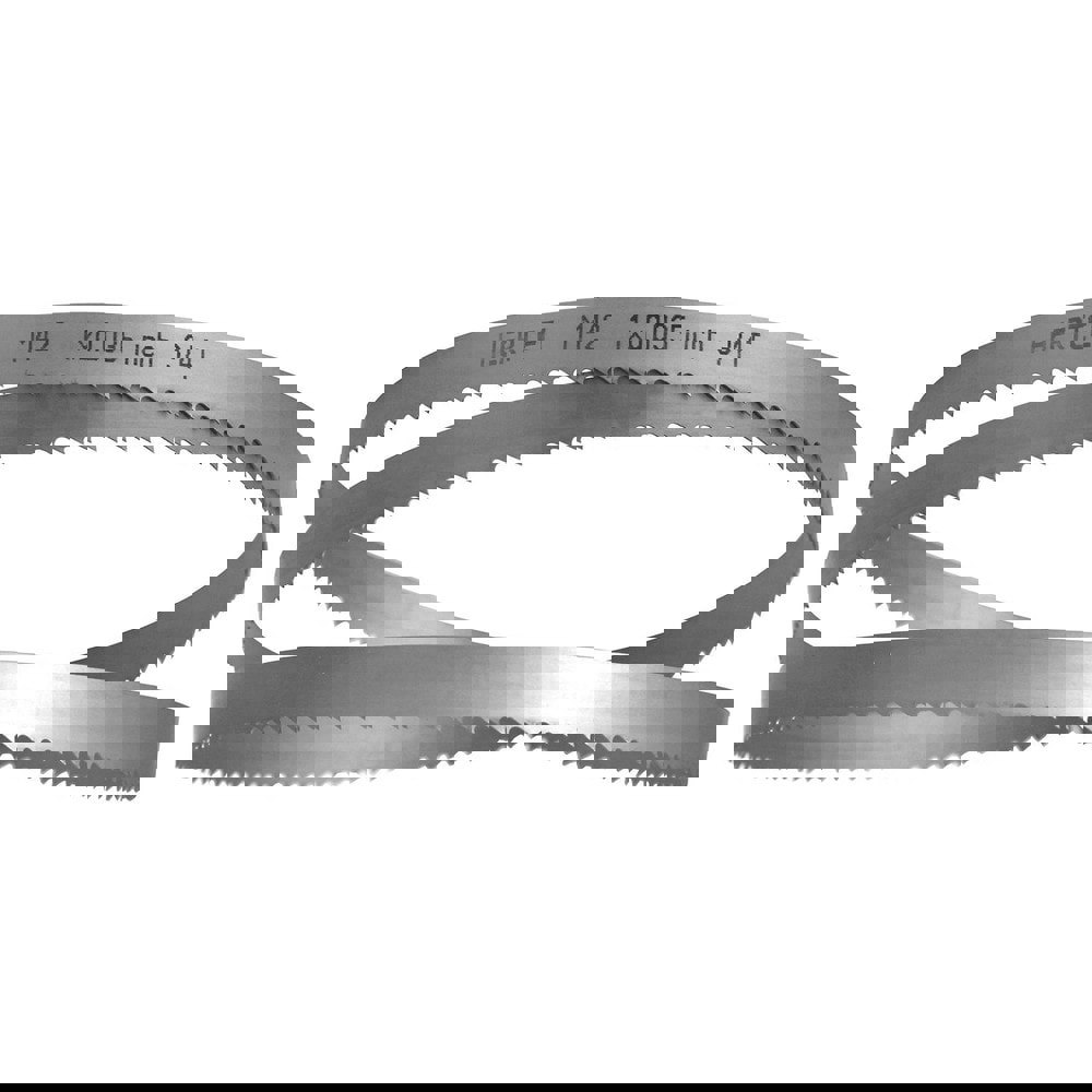 Welded Band Saw Blades; Blade Length (Feet): 13' 2 ; Blade Width (Inch): 1in ; Teeth Per Inch: 3-4 ; Blade Material: Bi-Metal ; Tooth Material: M42 High Speed Steel ; Tooth Form: Variable