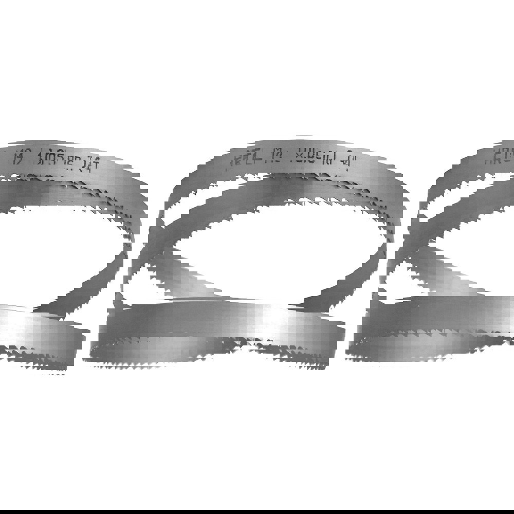 Welded Band Saw Blades; Blade Length (Feet): 13' 3 ; Blade Width (Inch): 1in ; Teeth Per Inch: 3-4 ; Blade Material: Bi-Metal ; Tooth Material: M42 High Speed Steel ; Tooth Form: Variable