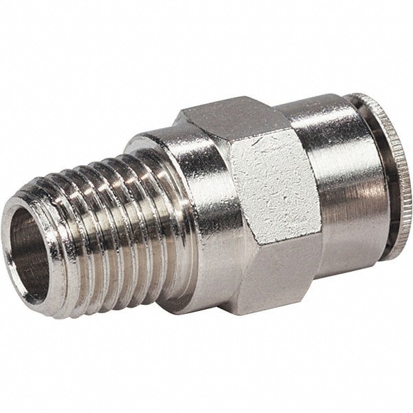 Pneumatic Press-On Swivel Fitting: Male NPT
