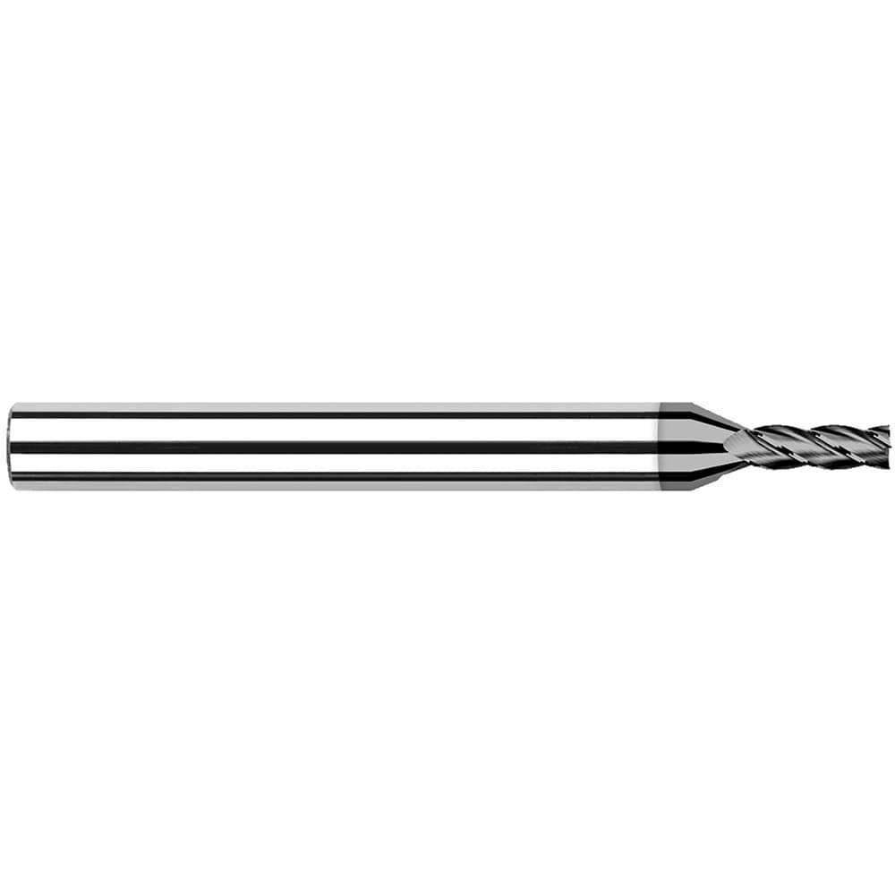 Square End Mills; Mill Diameter (mm): 0.50 ; Mill Diameter (Decimal Inch): 0.0200 ; Number Of Flutes: 4 ; End Mill Material: Solid Carbide ; Length of Cut (Decimal Inch): 0.0300 ; Shank Diameter (Inch): 1/8