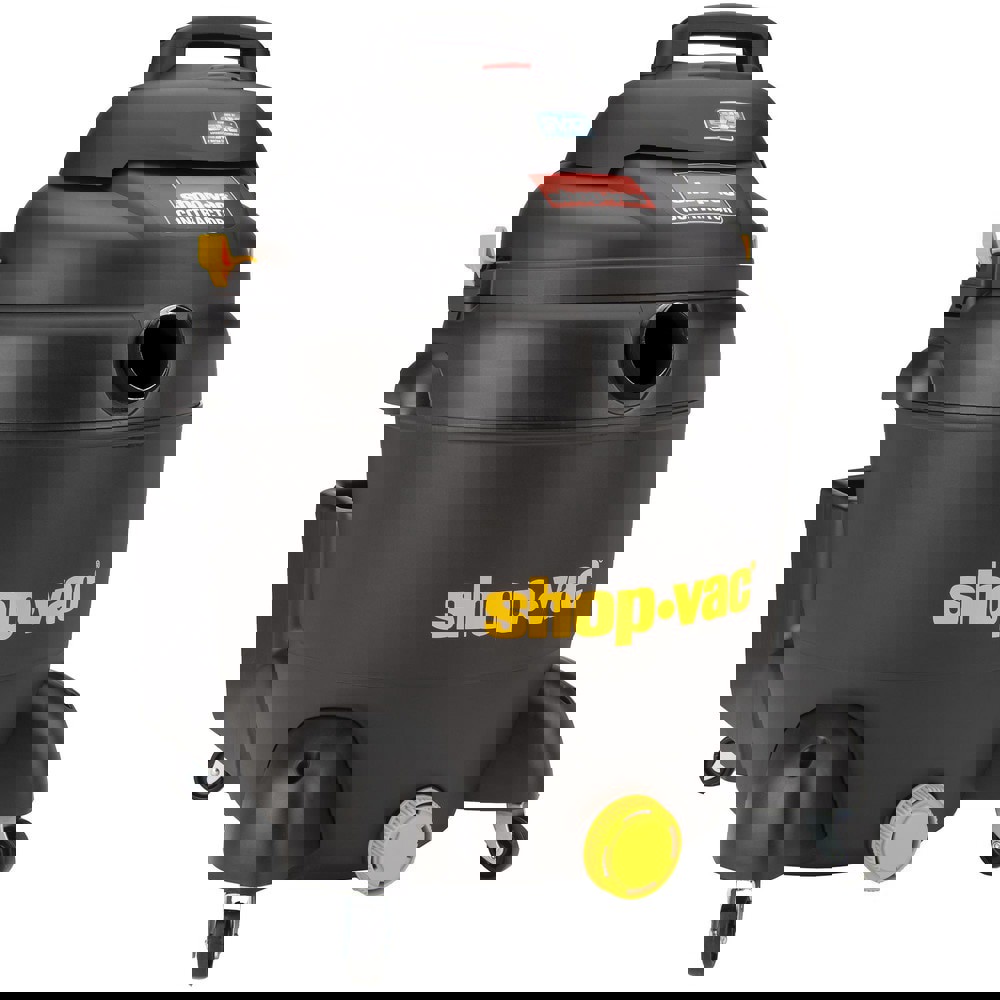 Wet/Dry Vacuum: Electric, 18 gal, 6.5 hp, 12 A