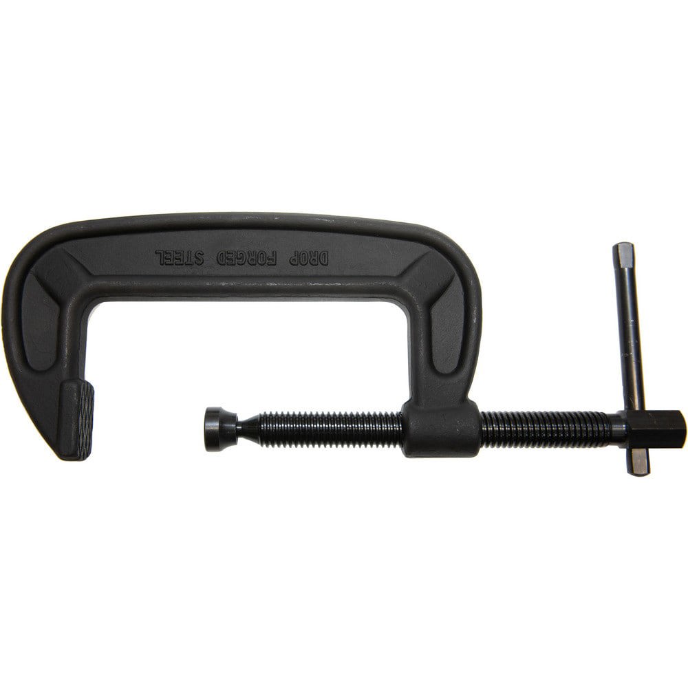 C-Clamps; Clamp Type: C-Clamps ; Body Material: Forged Steel ; Anvil Material: Steel ; Clamping Pressure: 8000 ; Clamp Material: Forged Steel ; Maximum Opening Capacity (Decimal Inch): 10.0000