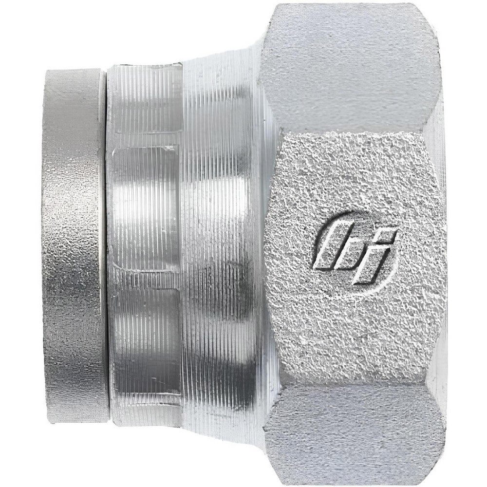 Metal Flared Tube Fittings; Fitting Type: Cap ; Material: Steel ; Thread Size: 3/8-19 ; End Connection: Female ; Minimum Working Temperature (Deg C): -53 ; Minimum Working Temperature (Deg F): -65
