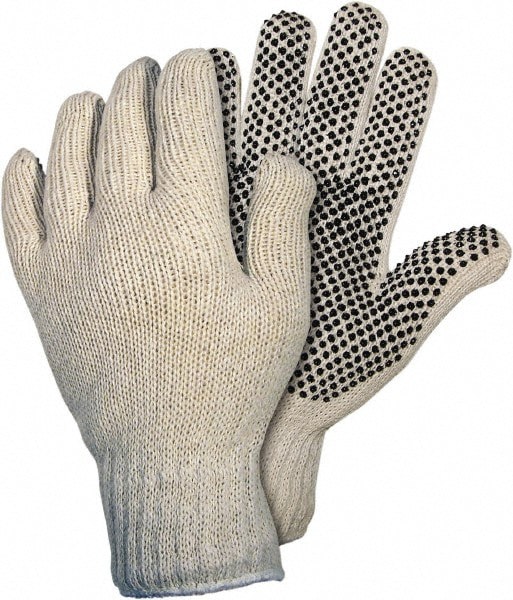 Work Gloves: Memphis 9658, Size Large, PVC-Coated Cotton & Polyester, General Purpose