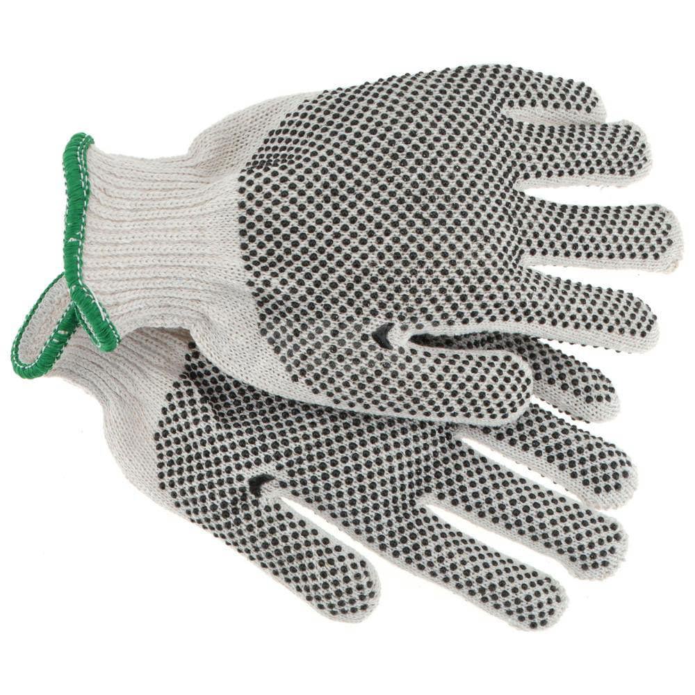 Work Gloves: MCR Safety Size X-Large, PVC-Coated Cotton Blend, General Purpose
