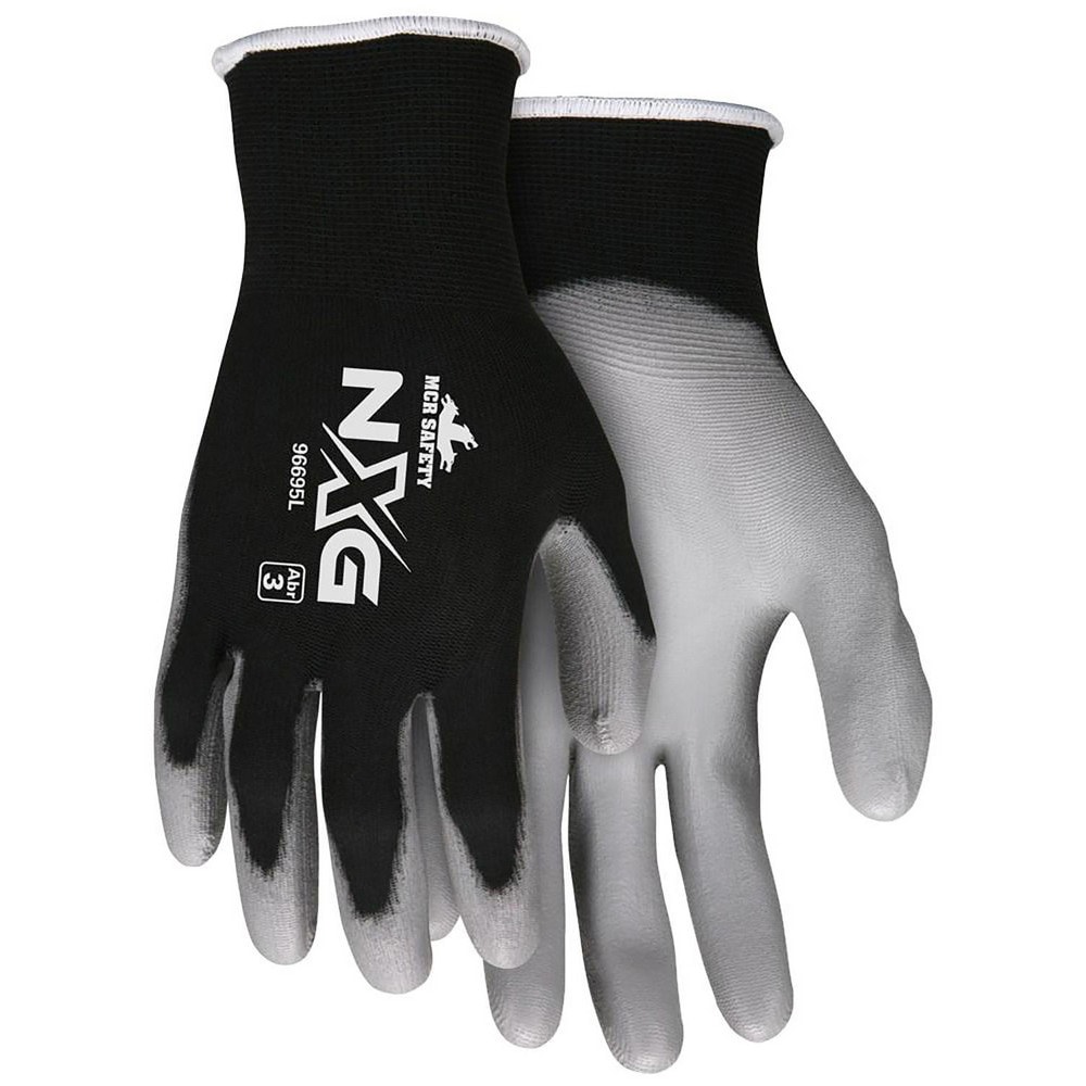 Cut, Puncture & Abrasion-Resistant Gloves: NXG 96695, Size X-Large, ANSI Cut A1, ANSI Puncture 2, Polyurethane, Nylon