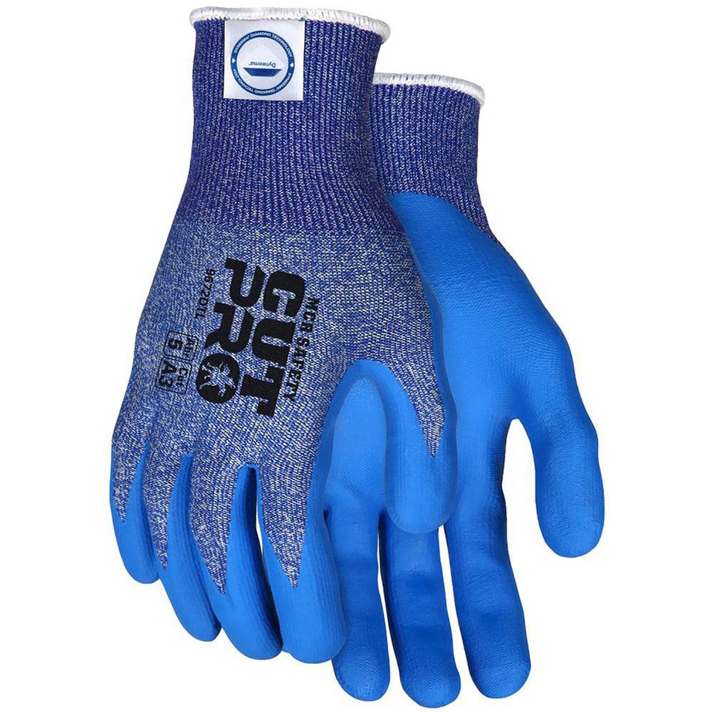 Cut, Puncture & Abrasion-Resistant Gloves: Memphis 9672DT, Size Medium, ANSI Cut A3, ANSI Puncture 3, Dyneema Lined, Dyneema