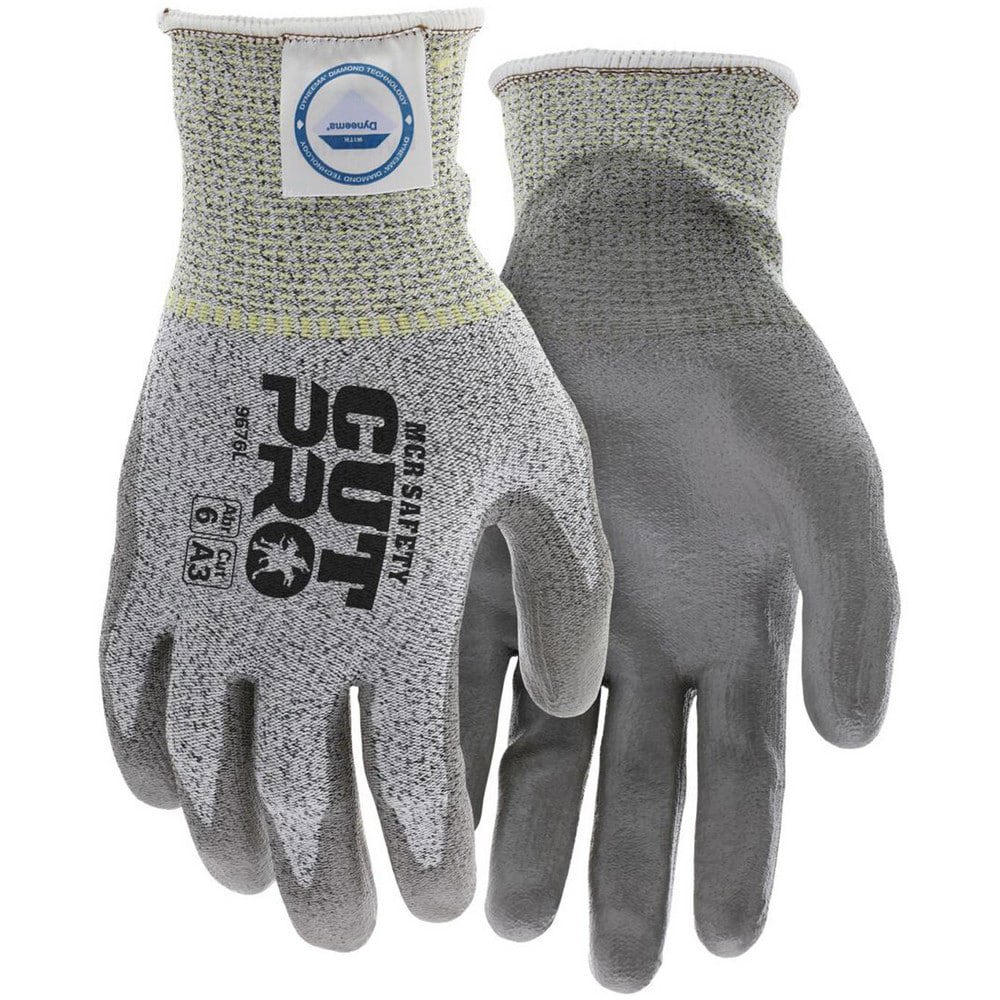 Cut, Puncture & Abrasion-Resistant Gloves: UltraTech 9676, Size 2X-Large, ANSI Cut A3, ANSI Puncture 3, Dyneema Lined, Dyneema