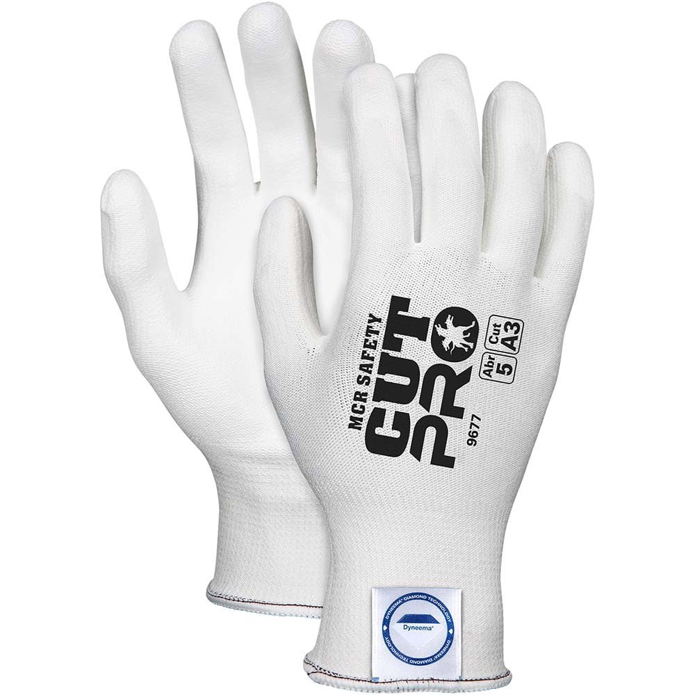 Cut, Puncture & Abrasion-Resistant Gloves: UltraTech 9677, Size X-Small, ANSI Cut A3, ANSI Puncture 3, Dyneema Lined, Dyneema