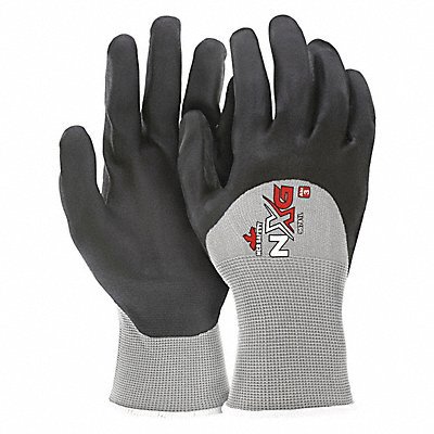 General Purpose Gloves: Memphis 96781, Size Small, Nitrile-Coated