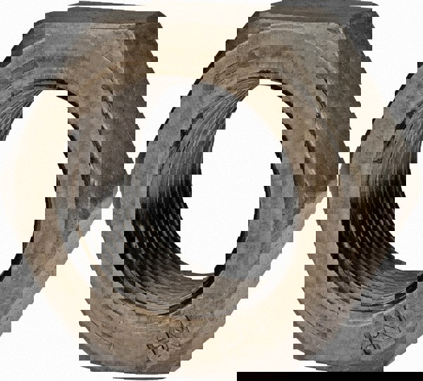 Hex Nut: 7/8-14, Grade 5 Steel, Uncoated