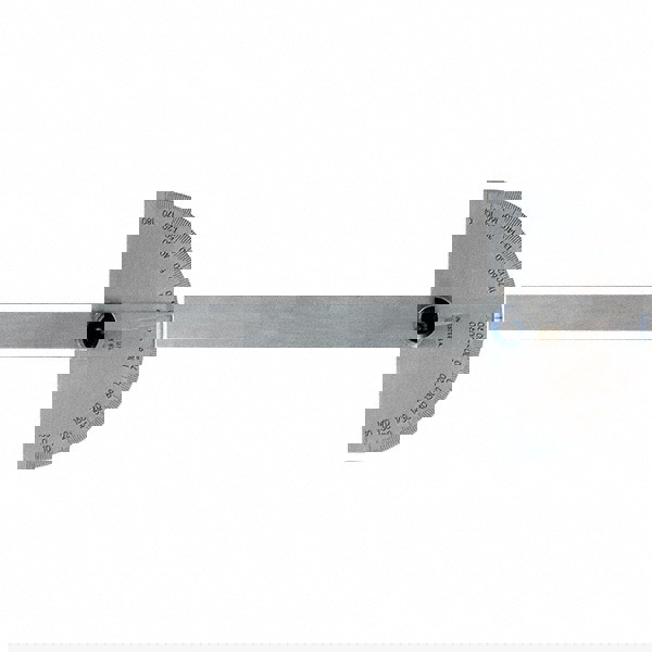 Round & Rectangular Head Protractors; Head Type: Round; Round ; Blade Length (Inch): 6 ; Maximum Measurement (Degrees): 180.00 ; Dial Graduation (Minutes): 0.00 ; Dial Graduation (Degrees): 1.00 ; Dial Range: 0-180; 0-180-0