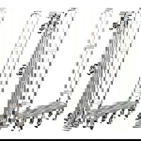 Folding Utility Cart Truck: Aluminum Platform