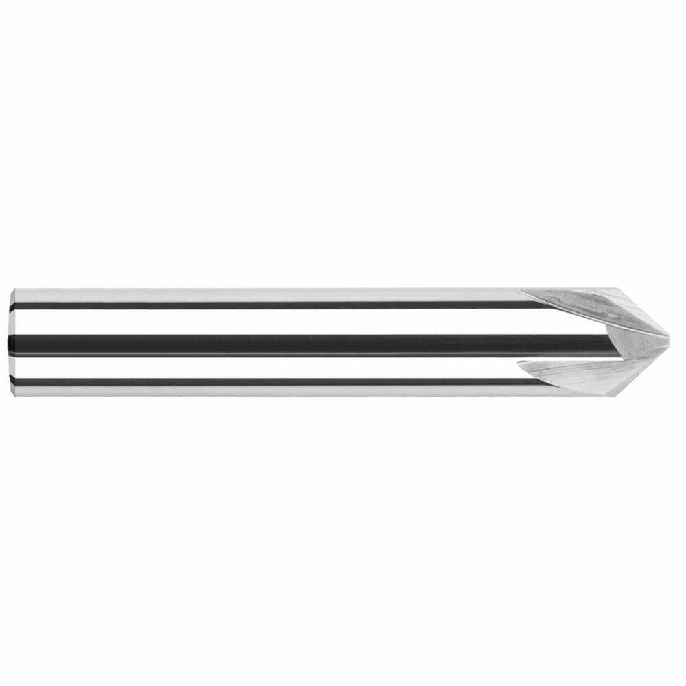 Chamfer Mill: 3 Flutes, Solid Carbide