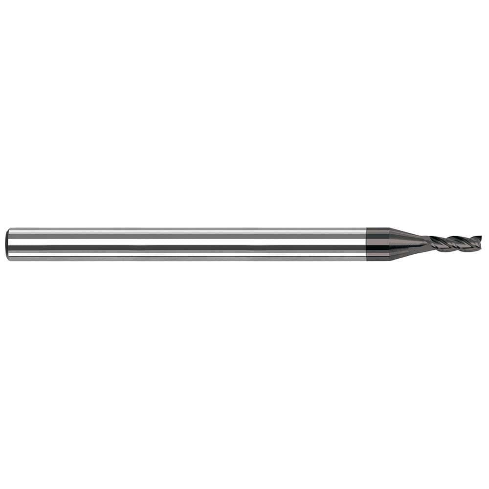 Square End Mills; Mill Diameter (mm): 0.50 ; Mill Diameter (Decimal Inch): 0.0200 ; Number Of Flutes: 3 ; End Mill Material: Solid Carbide ; Length of Cut (Decimal Inch): 0.0300 ; Shank Diameter (Inch): 1/8
