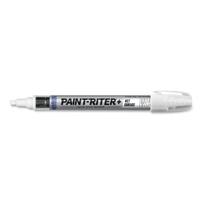 Liquid paint marker for wet surface marking