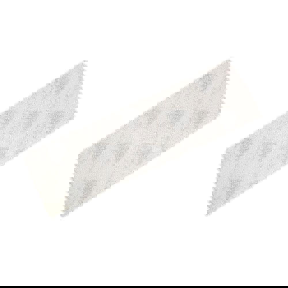 Wet Mop Flat: Hook & Loop, Medium, White Mop, Microfiber