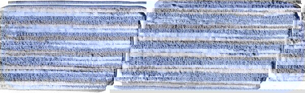 Wet Mop Loop: Small, Blue & White Mop, Microfiber