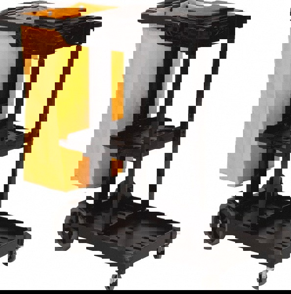 100 Qt Plastic Janitor Cart