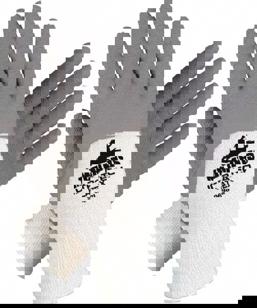 General Purpose Work Gloves: Medium, Latex Coated, Latex