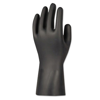 Disposable Glove: Size Large, 6.0 mil, Nitrile Coated, Nitrile, Food Grade, Powder-Free, Biodegradable