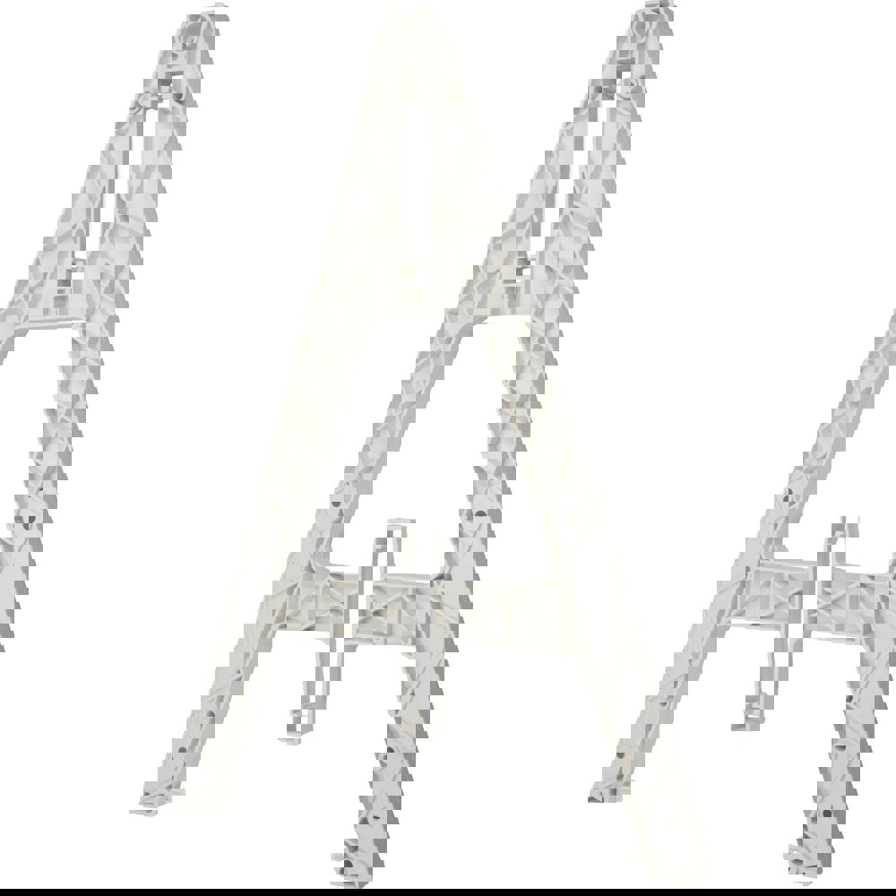 24 Inch Wide x 40 Inch High, Reflective, Plastic A Frame Barricade without Rail