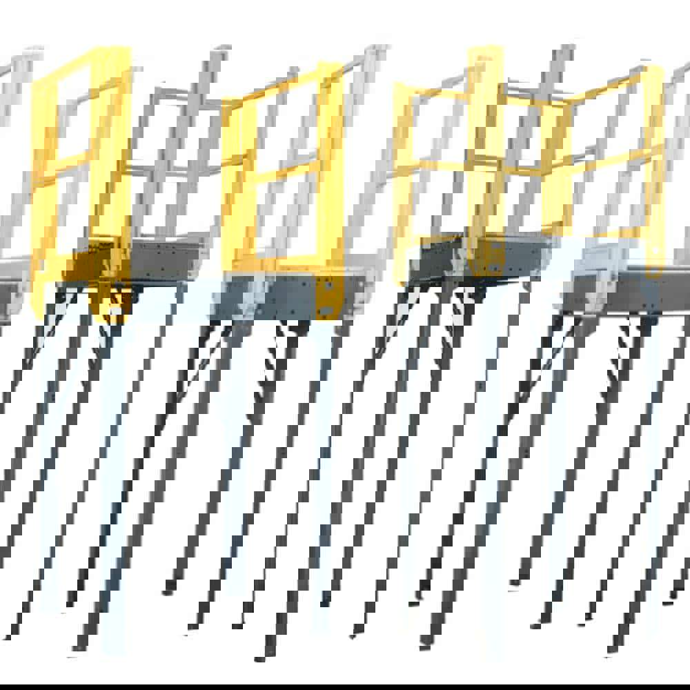 Mezzanines; Type: Landing ; Width (Feet): 4 ; Height (Feet): 10 ; Length Ft.: 4 ; UNSPSC Code: 95141700