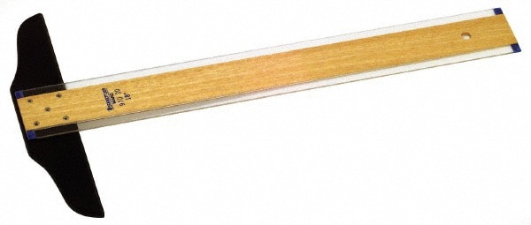 24 Inch Long, Acrylic Edges T-Squares