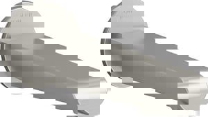 Non-Diverter Tub Spout in Vibrant Brushed Nickel