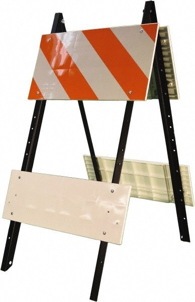 Traffic Barricades; Barricade Type: Type 1 Barricade ; Barricade Height (Inch): 45 ; Reflective: Yes ; Compliance: MUTCD; NCHRP-350