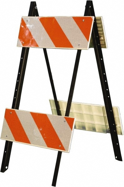 Traffic Barricades; Barricade Type: Type 2 Barricade ; Barricade Height (Inch): 45 ; Reflective: Yes ; Compliance: MUTCD; NCHRP-350