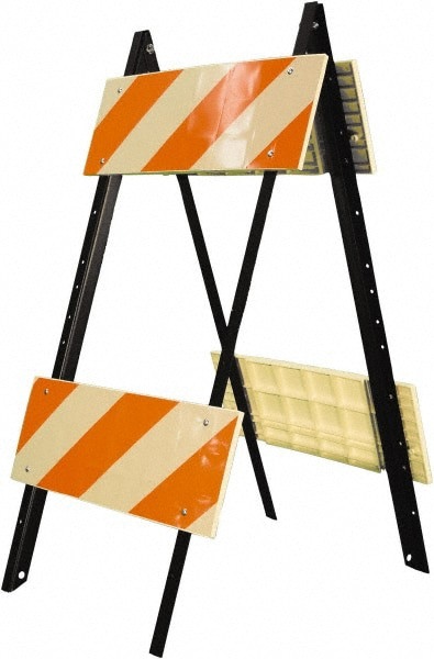 Traffic Barricades; Barricade Type: Type 2 Barricade ; Barricade Height (Inch): 45 ; Reflective: Yes ; Compliance: MUTCD; NCHRP-350