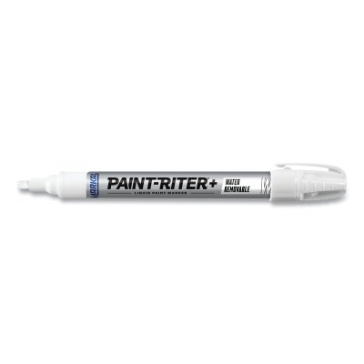 Removable liquid paint markers