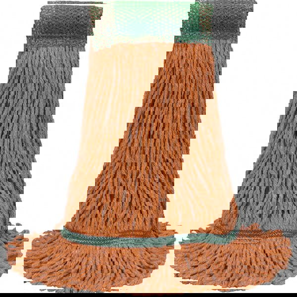 Wet Mop Loop: Large, Orange Mop, Cotton & Synthetic