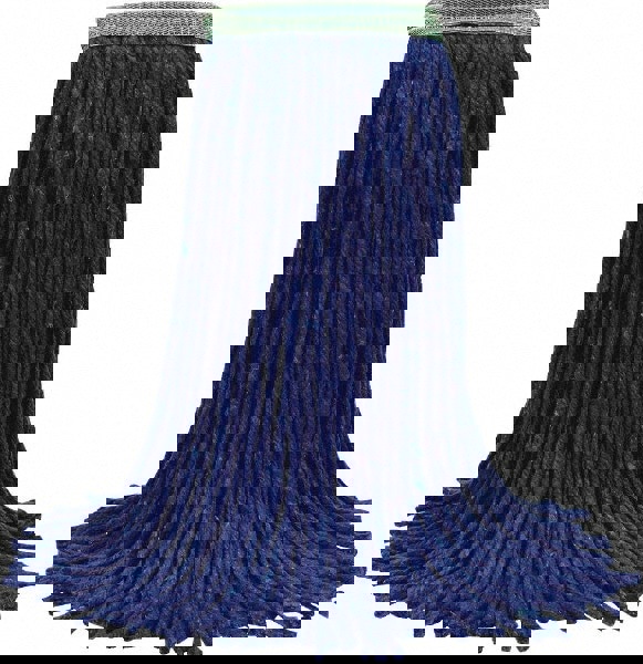 Wet Mop Cut: Side Loading, Small, Blue Mop, Cotton & Synthetic