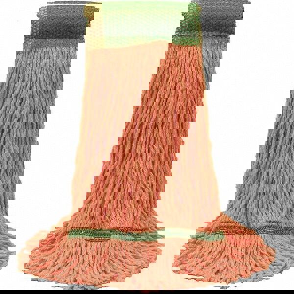 Wet Mop Loop: Large, Orange Mop, Cotton & Synthetic