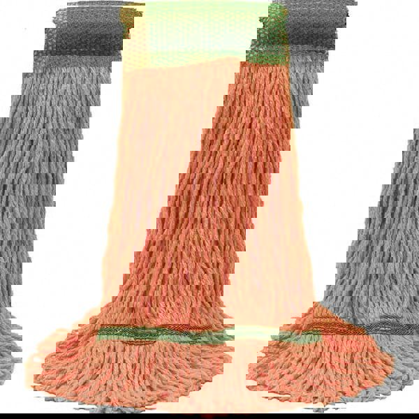 Wet Mop Loop: X-Large, Orange Mop, Cotton & Synthetic
