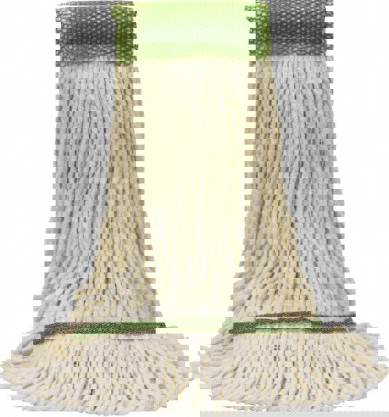 Wet Mop Loop: Small, White Mop, Cotton & Synthetic