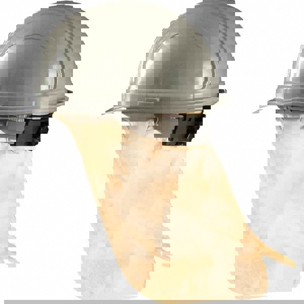 Hard Hat Sweatband: Cotton, Khaki