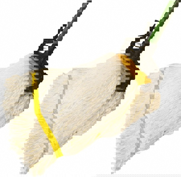 Wet Mop Loop: Medium, White Mop, Microfiber