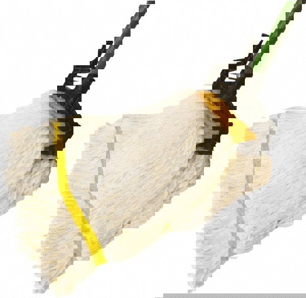 Wet Mop Loop: Large, White Mop, Microfiber