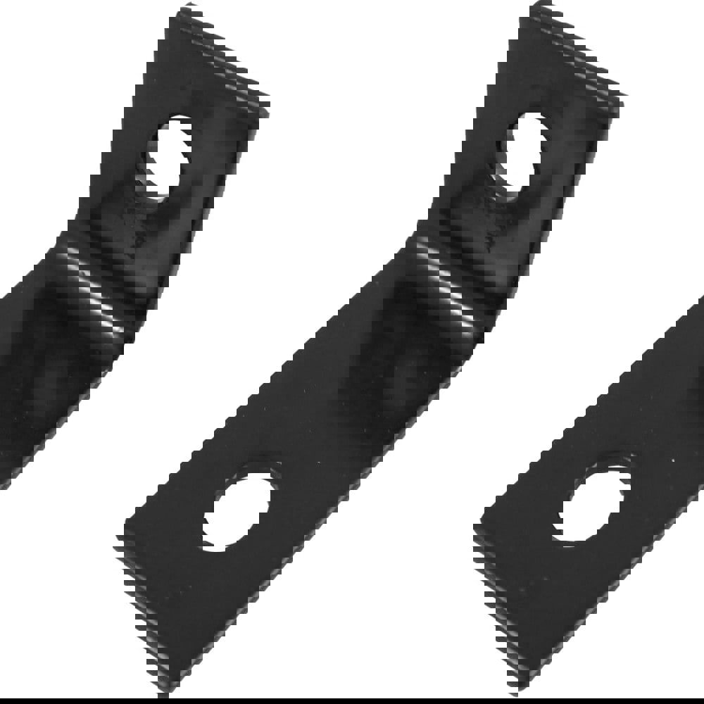 Braces; Brace Type: Corner Brace ; Length (Inch): 2.50 ; Material: Steel ; Width (Inch): 2 ; Finish/Coating: Black ; Plate Thickness: 0.1300