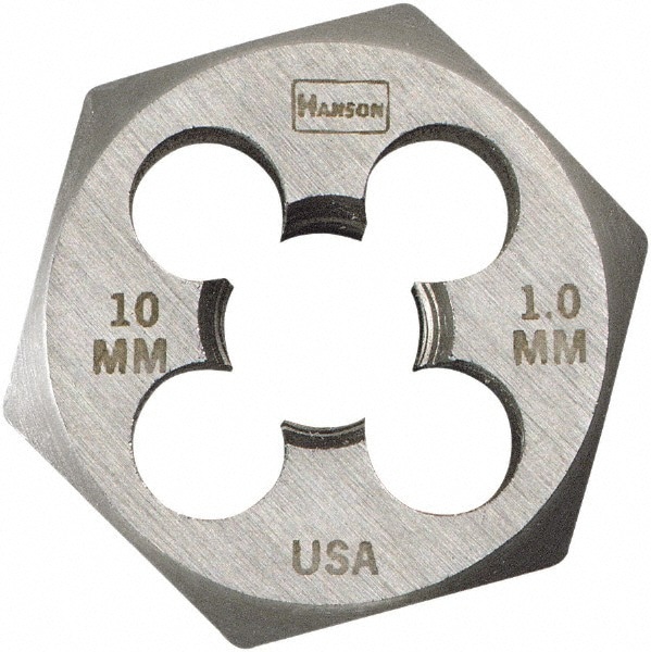 Hex Rethreading Die: M8x1, Right Hand, 1